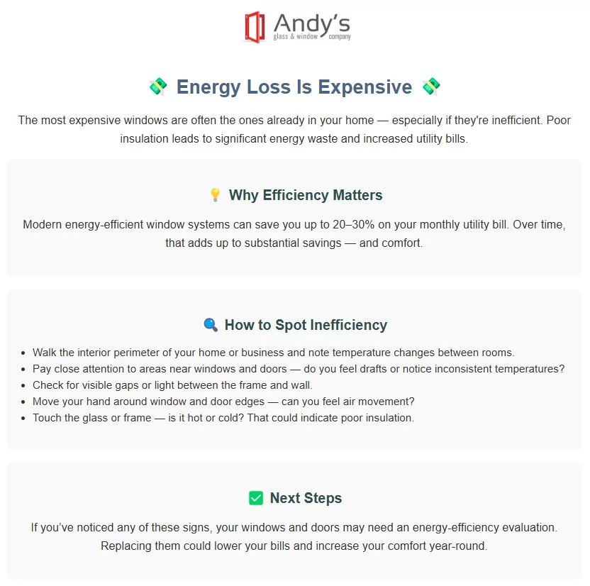Energy Loss is Expensive